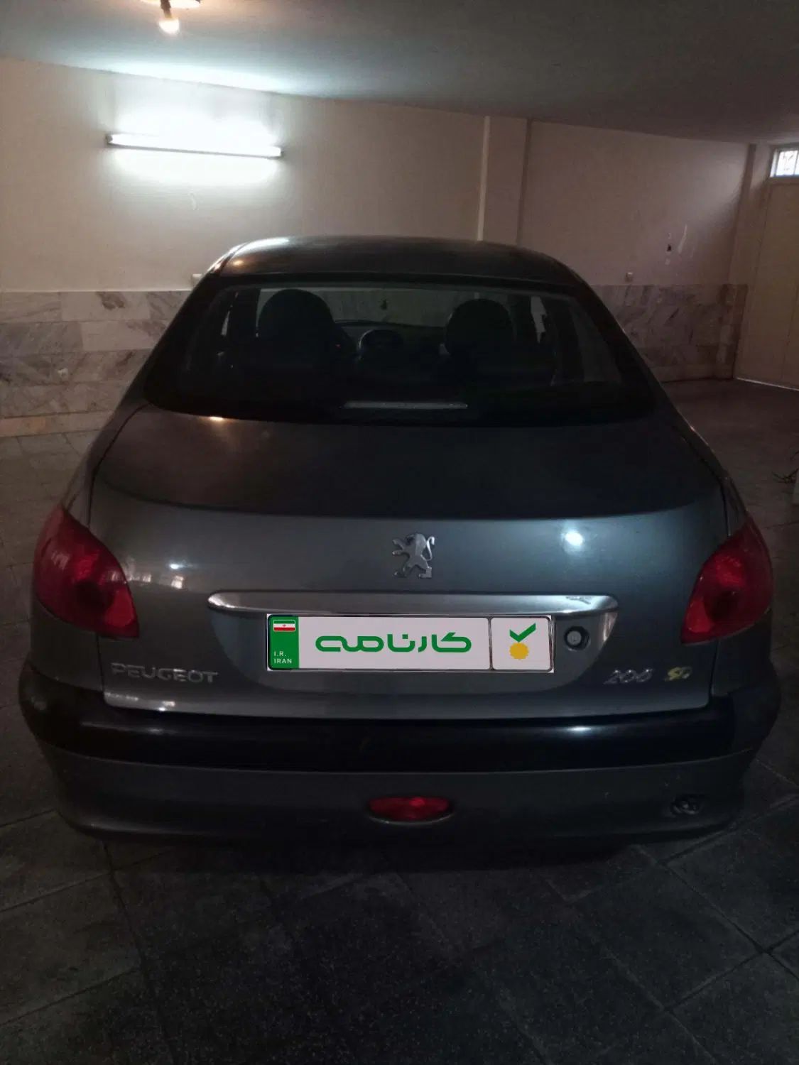 پژو ۲۰۶ صندوق دار v20 - 1388