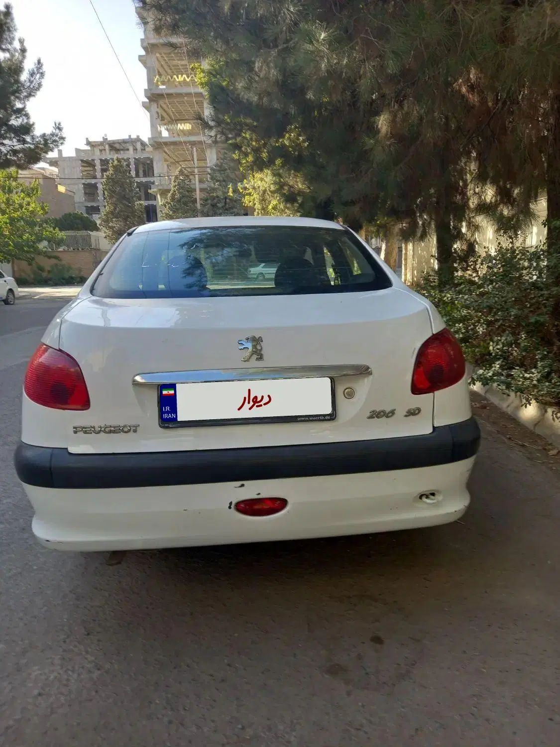 پژو ۲۰۶ صندوق دار v20 - 1390