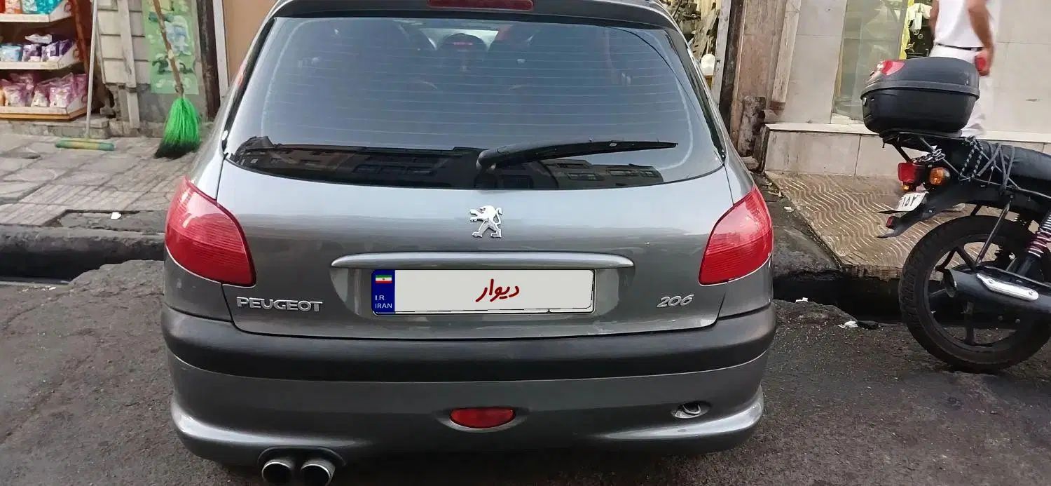 پژو 206 تیپ 2 - 1384
