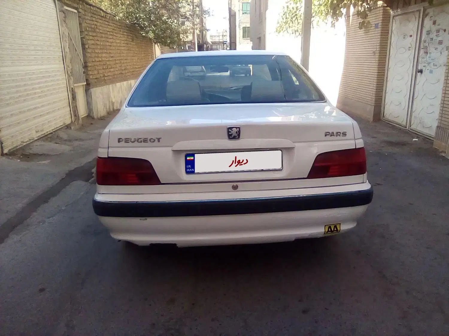 پژو پارس سال - 1391