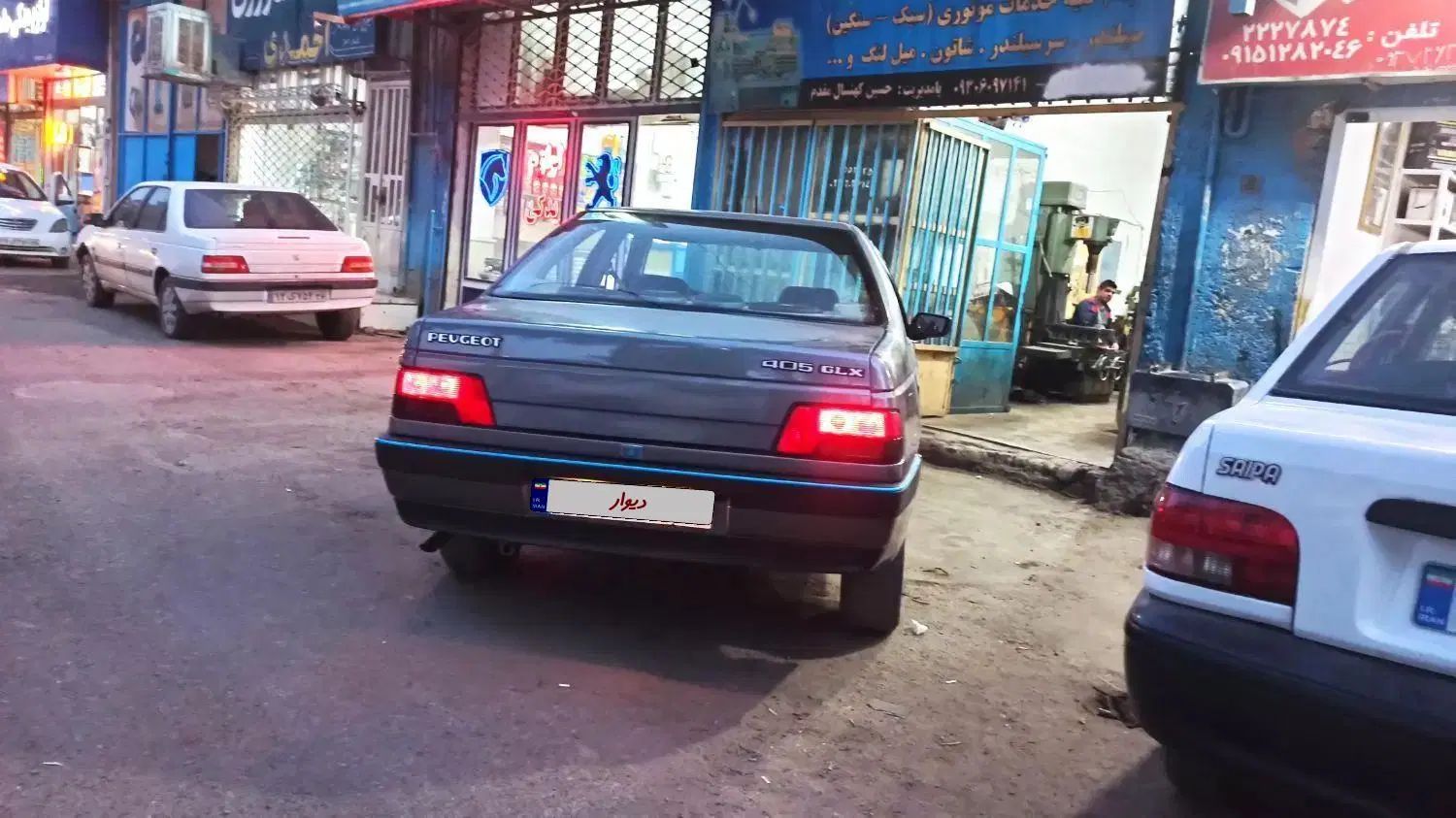 پژو 405 GLX - دوگانه سوز - 1391