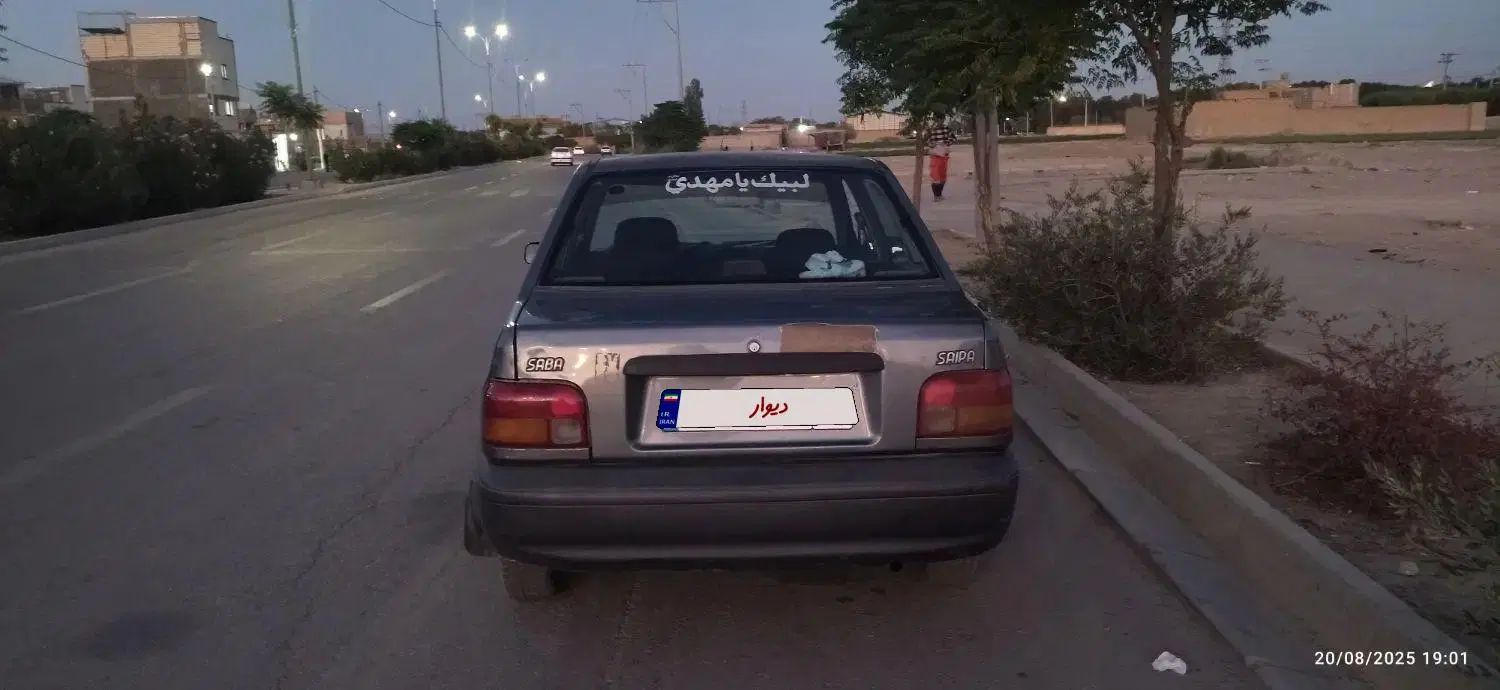 پراید صبا بنزینی - 1388