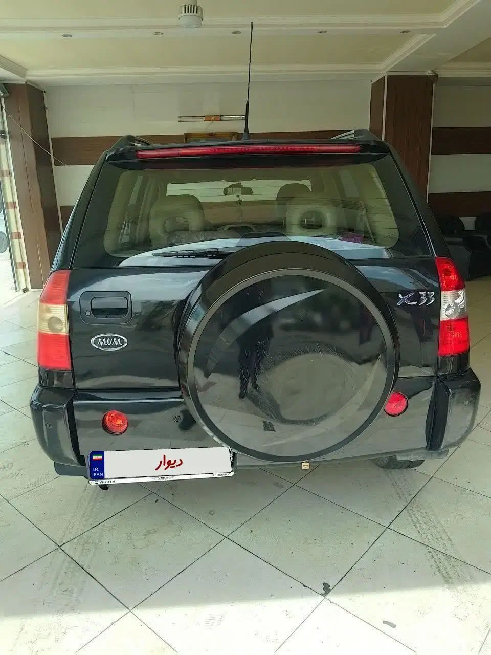 ام وی ام X33 دنده‌ای ساده - 1391