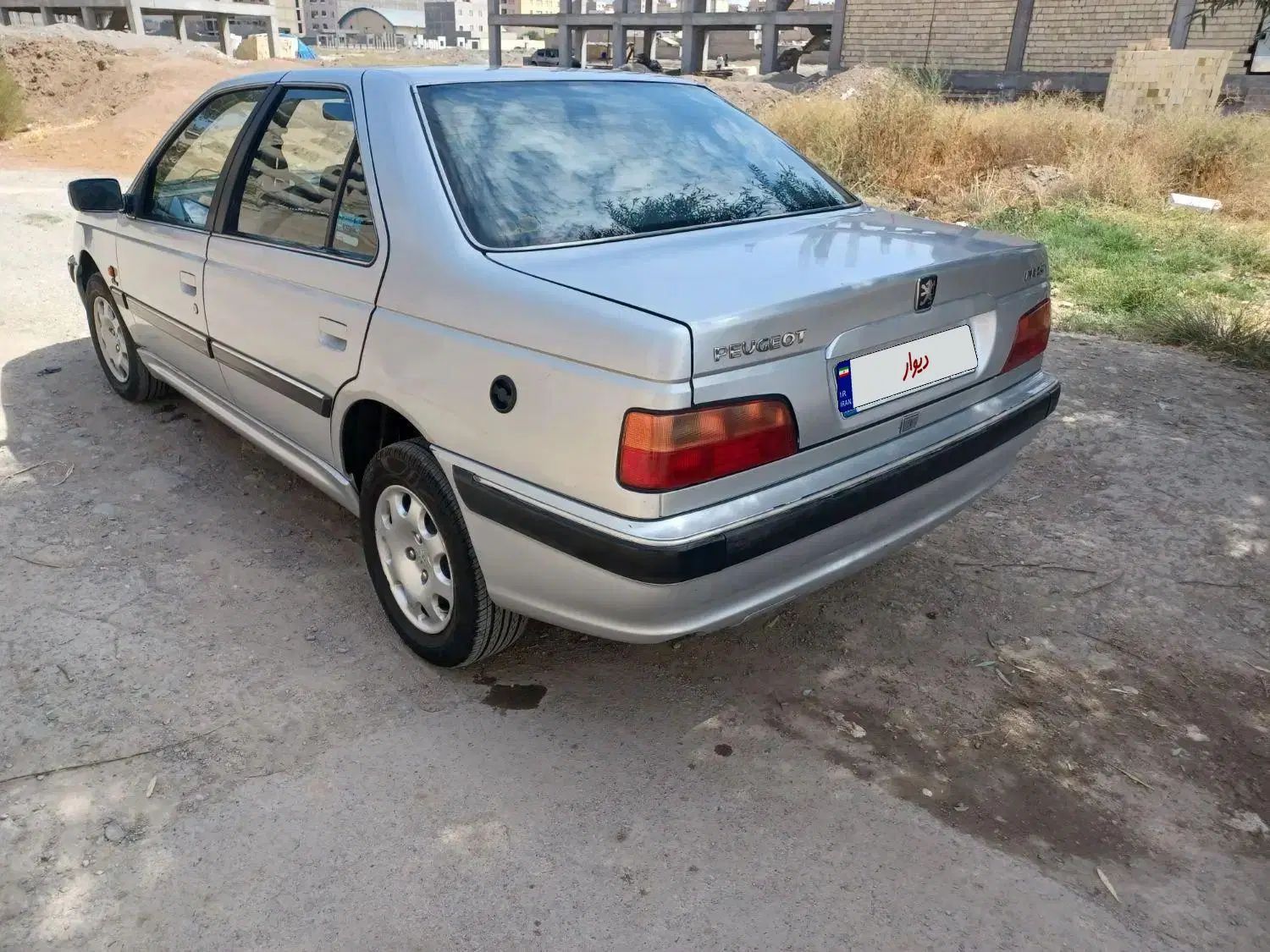 پژو پارس دوگانه سوز - 1386