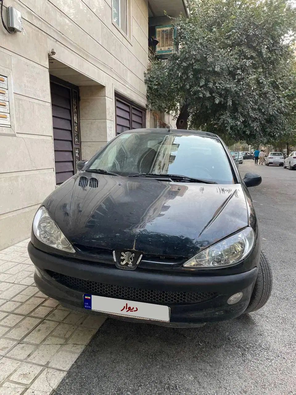 پژو ۲۰۶ صندوق دار v8 - 1396