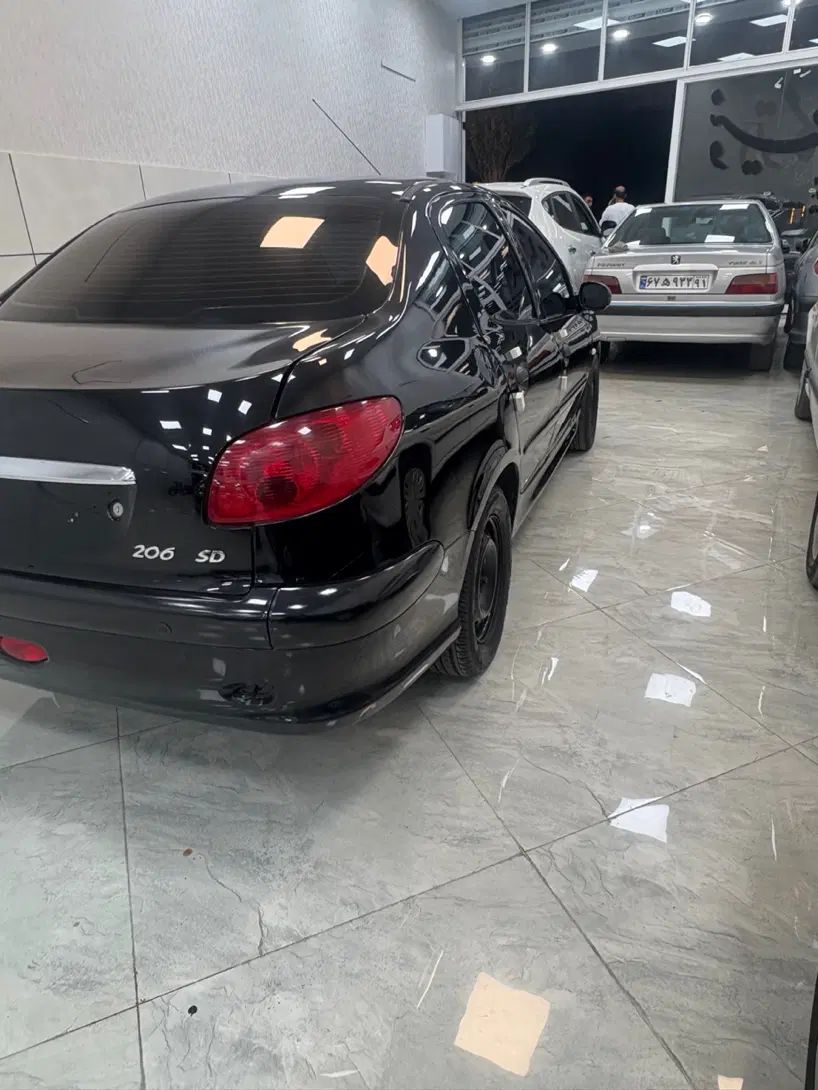 پژو ۲۰۶ صندوق دار v8 - 1394