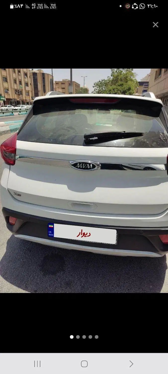 ام وی ام X22 اتوماتیک اسپرت اکسلنت - 1396