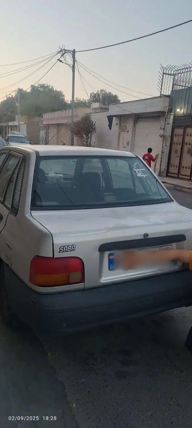 پراید صبا بنزینی - 1389