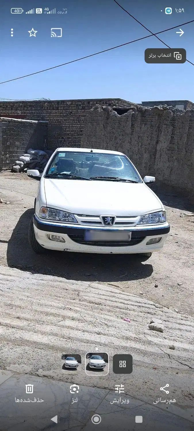 پژو پارس سال - 1391