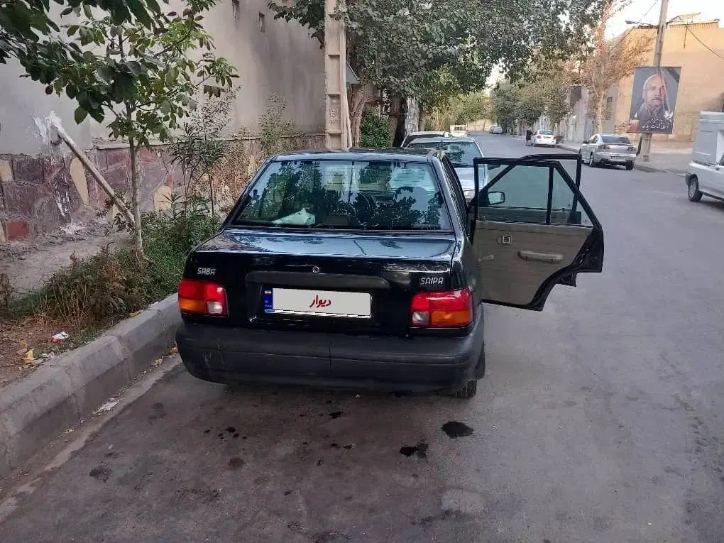 پراید صبا بنزینی - 1386