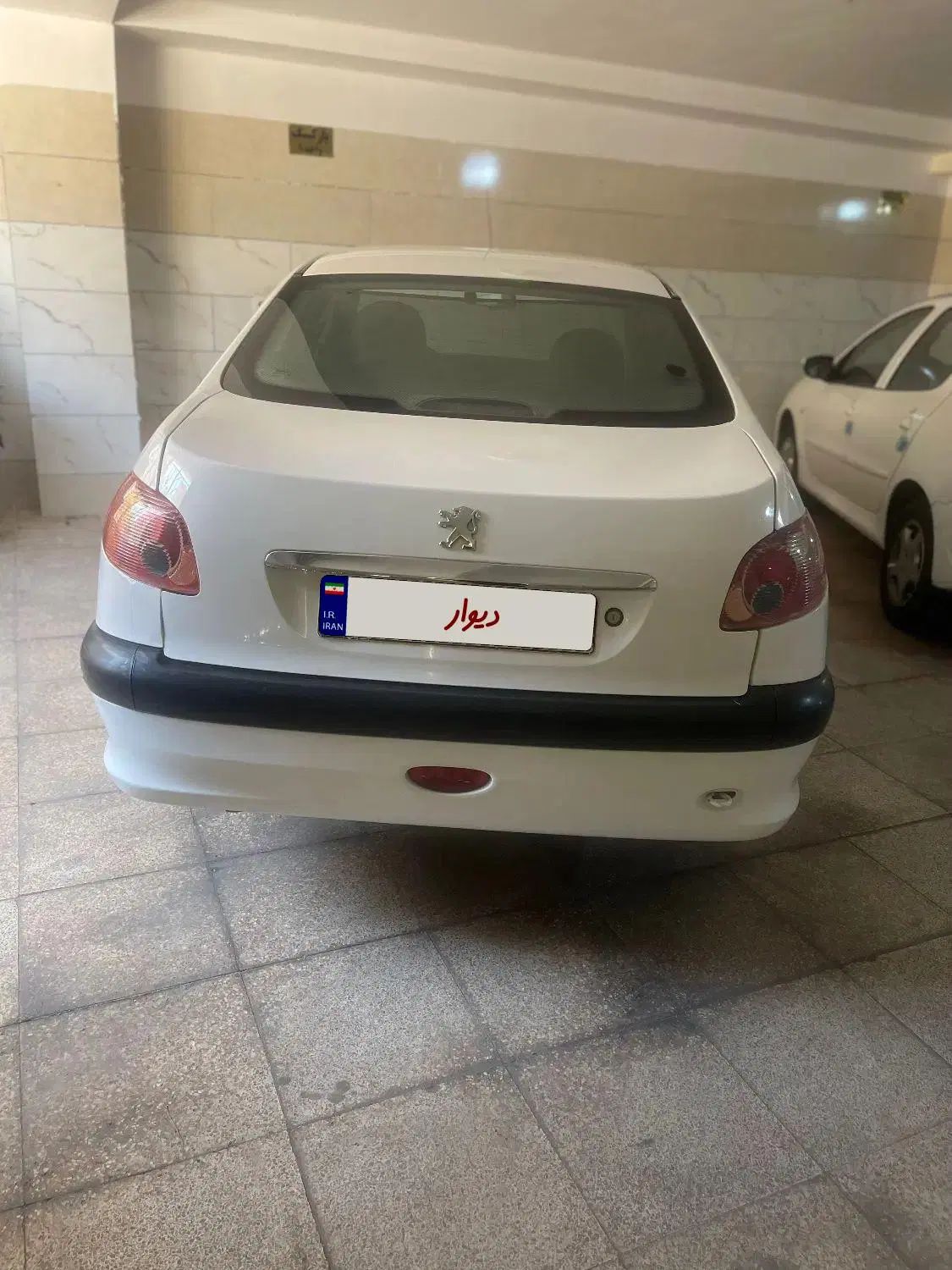 پژو ۲۰۶ صندوق دار v8 - 1390
