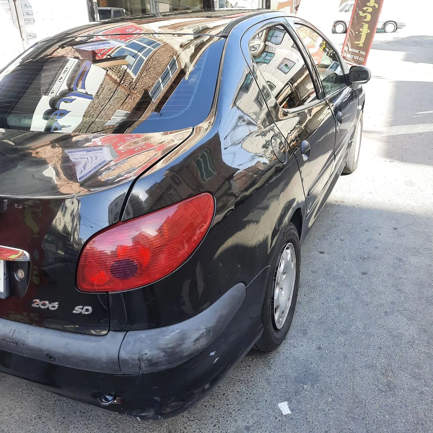 پژو ۲۰۶ صندوق دار v8 - 1393