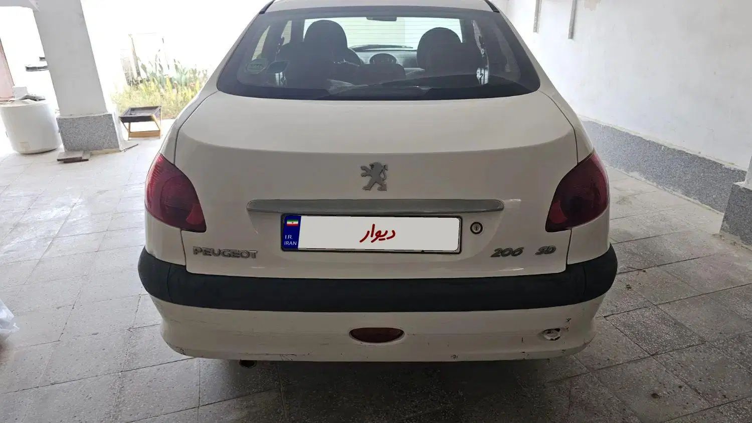 پژو ۲۰۶ صندوق دار v8 - 1399