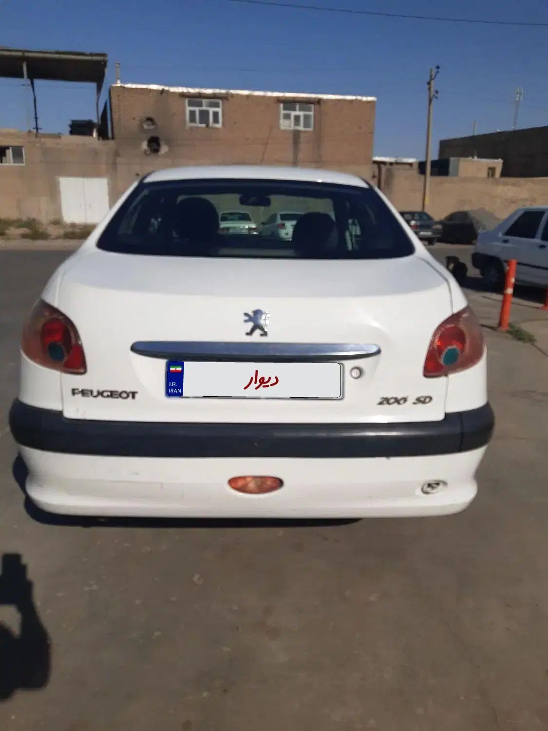 پژو ۲۰۶ صندوق دار v20 - 1390
