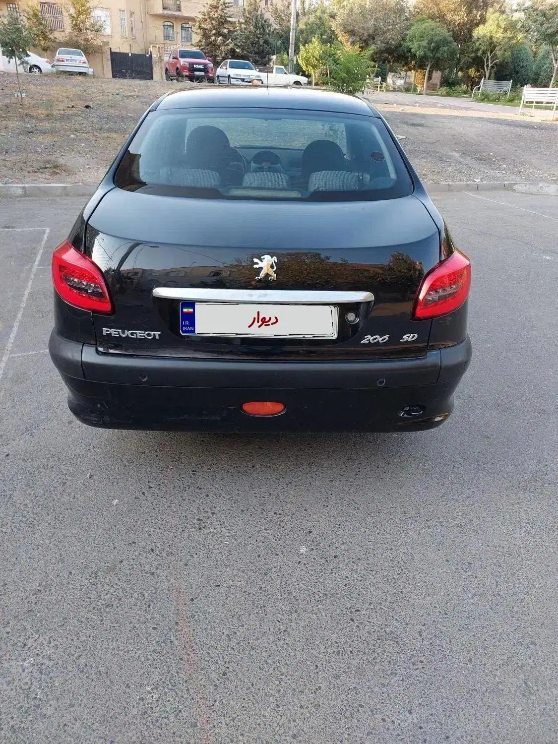 پژو ۲۰۶ صندوق دار v8 - 1395
