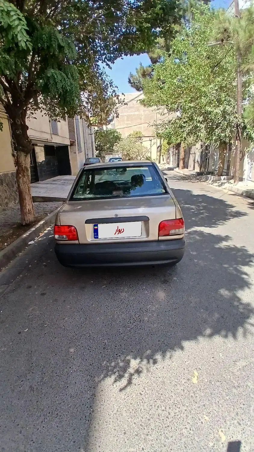 پراید صبا بنزینی - 1387