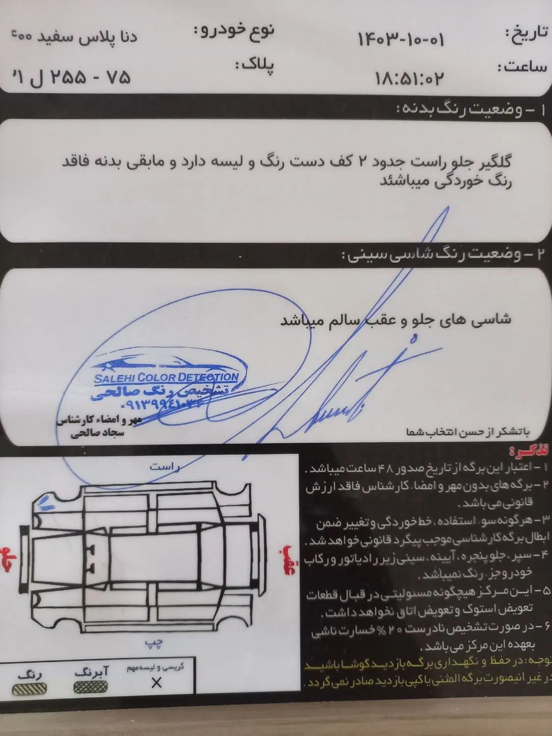 دنا پلاس تیپ ۲ سانروف ۴ ایربگ - 1400