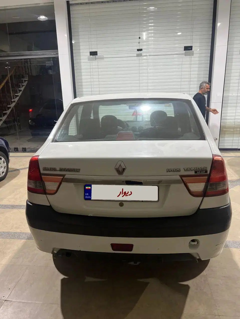 رنو پارس تندر گیربکس JHQ + مولتی مدیا - 1395