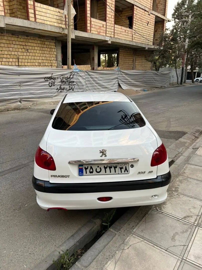 پژو ۲۰۶ صندوق دار v20 - 1391