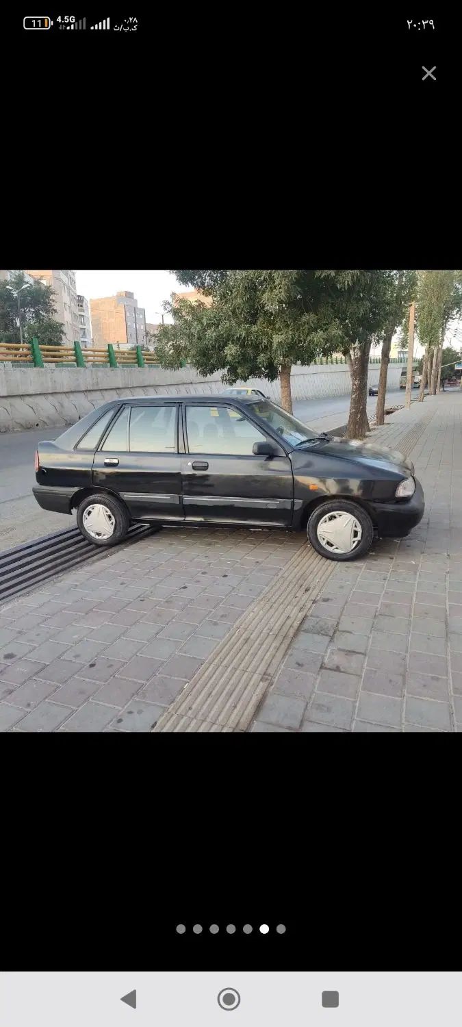 پراید صبا بنزینی - 1384