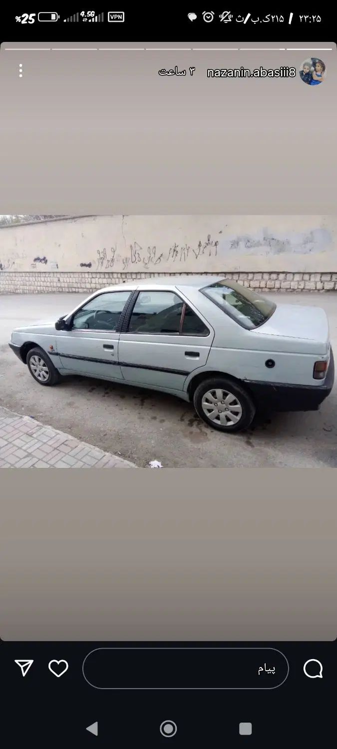 پژو روآ دوگانه سوز - 1387