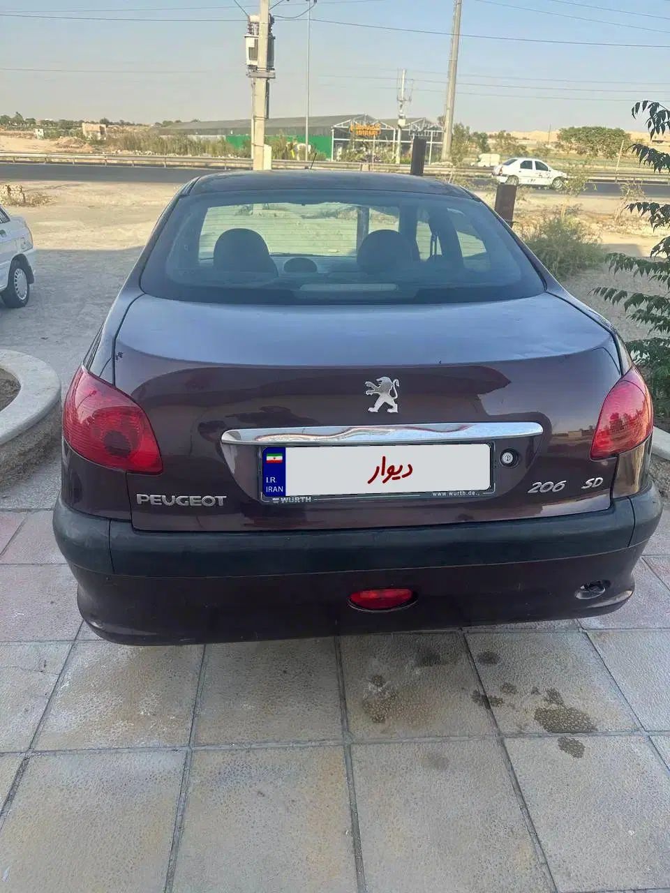 پژو ۲۰۶ صندوق دار v20 - 1389