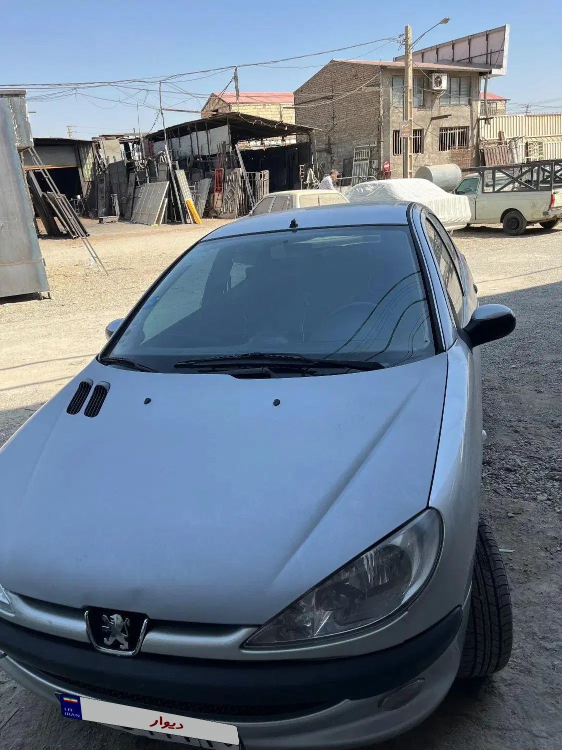 پژو ۲۰۶ صندوق دار v8 - 1385