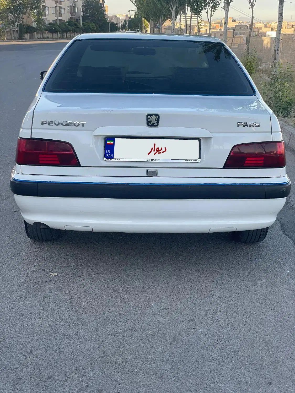 پژو پارس دوگانه سوز - 1391