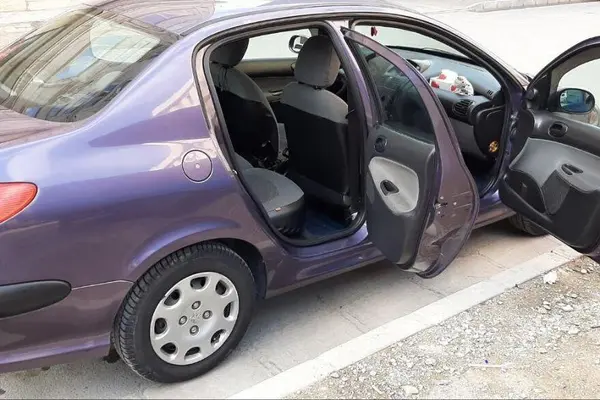 پژو ۲۰۶ صندوق دار v8 - 1394