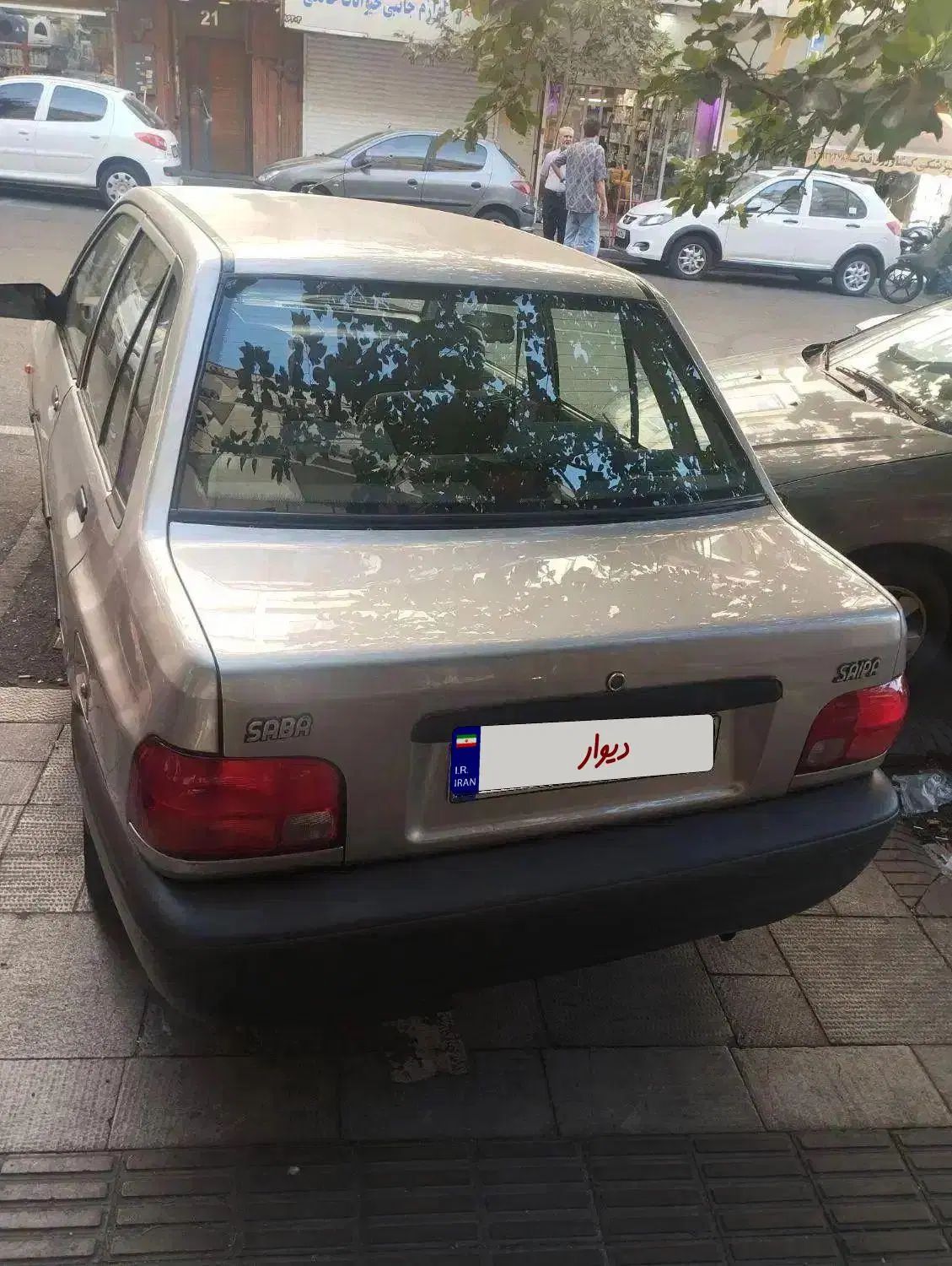 پراید صبا بنزینی - 1386