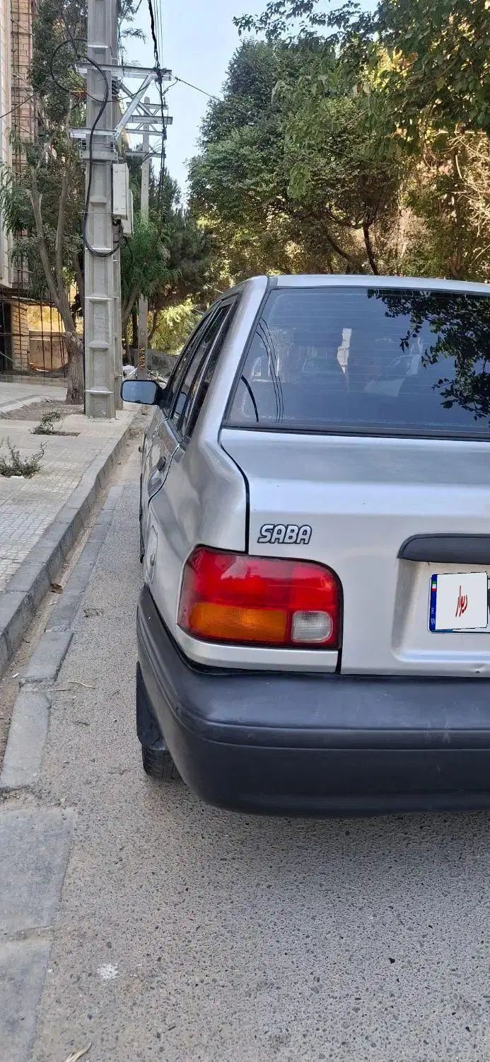 پراید صبا بنزینی - 1385