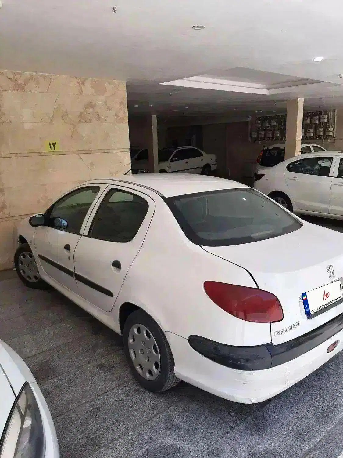 پژو ۲۰۶ صندوق دار v20 - 1386