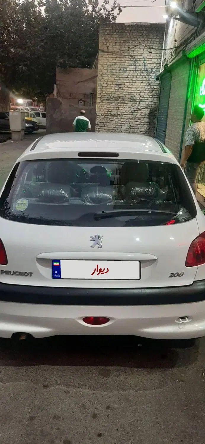 پژو 206 تیپ 2 - 1401
