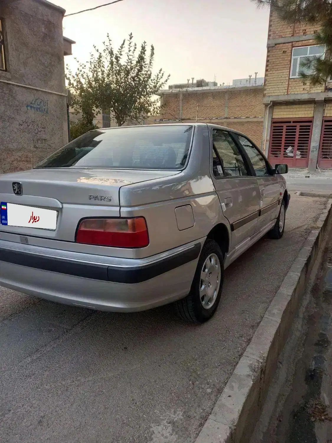 پژو پارس دوگانه سوز - 1387