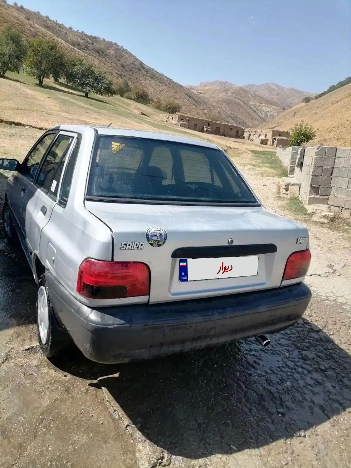 پراید صبا بنزینی - 1387