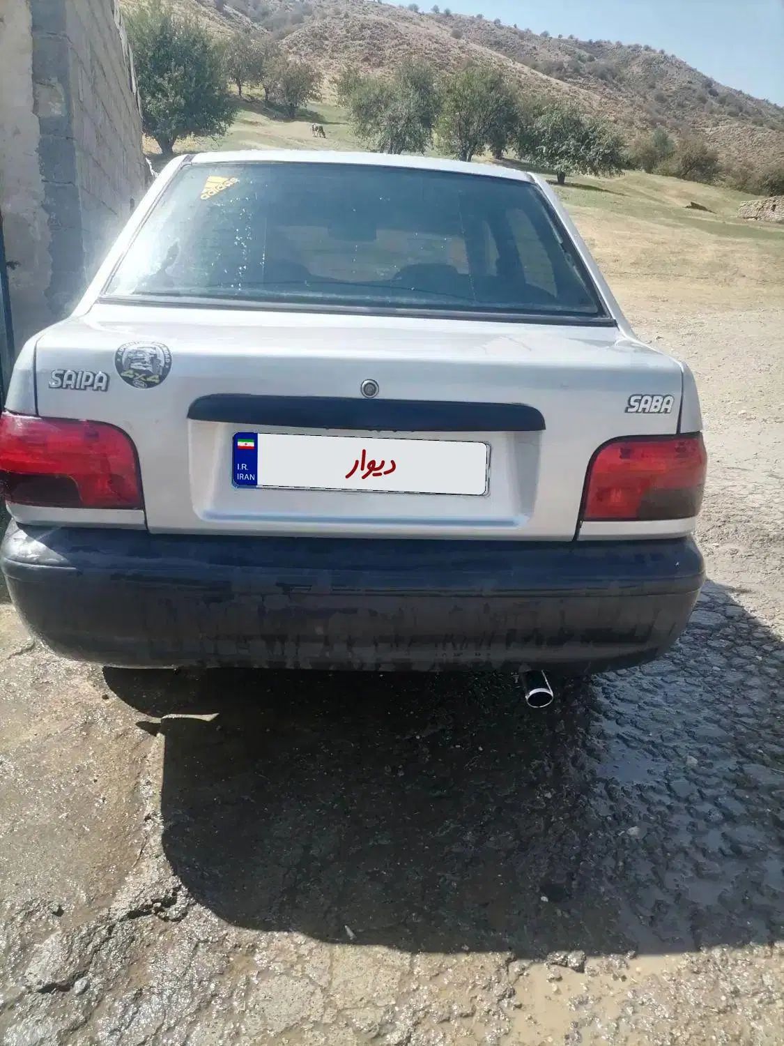 پراید صبا بنزینی - 1387