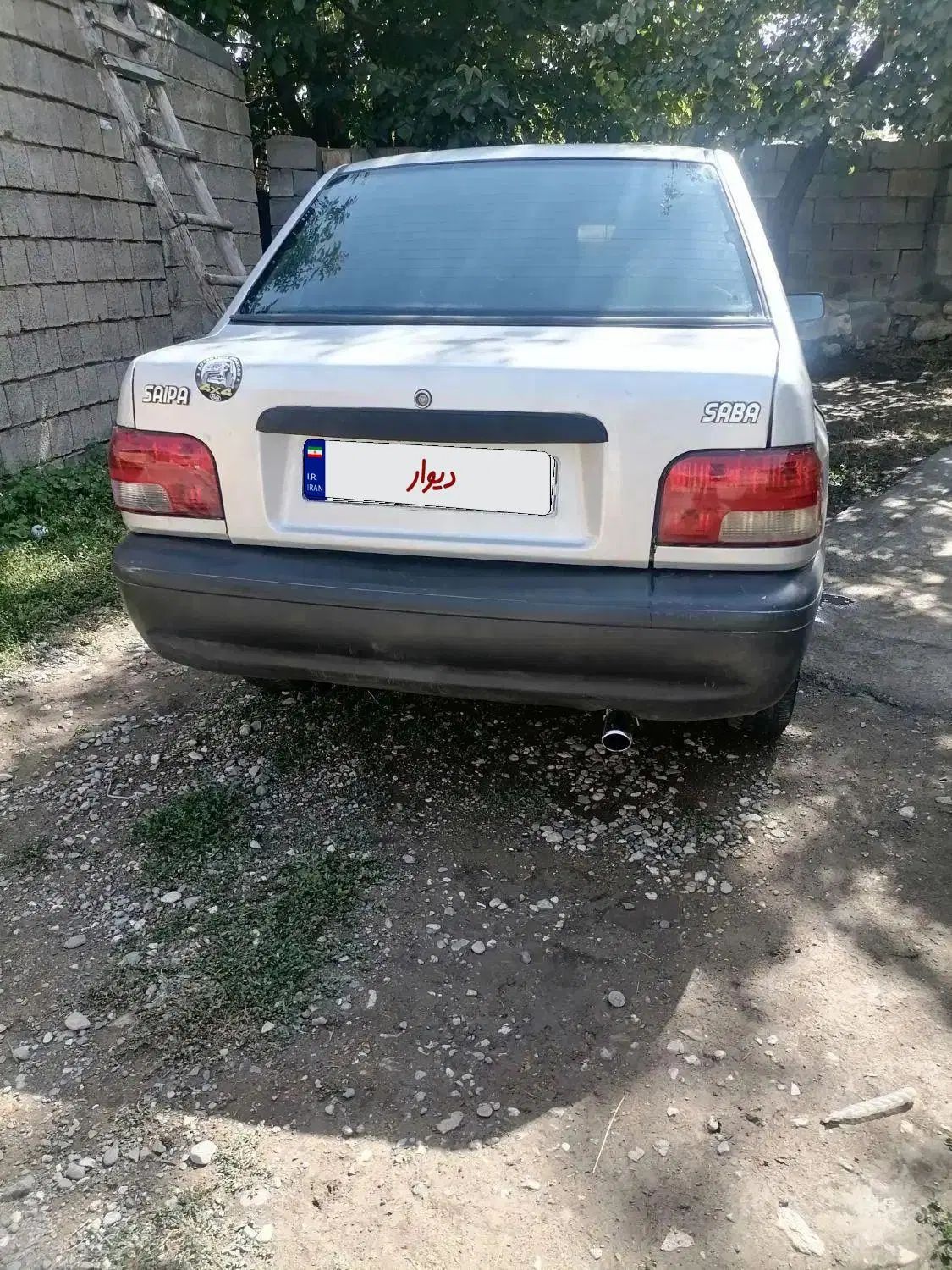 پراید صبا بنزینی - 1387