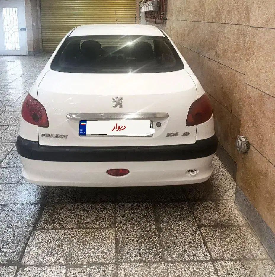 پژو ۲۰۶ صندوق دار v1 - 1390