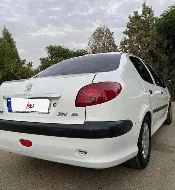 پژو ۲۰۶ صندوق دار v8 - 1399