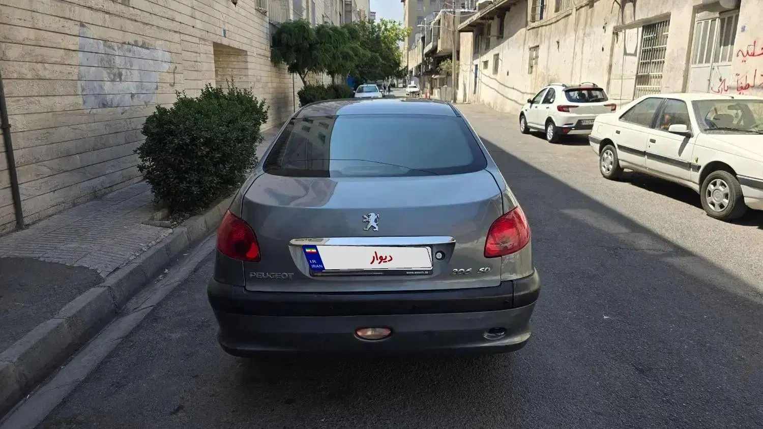 پژو ۲۰۶ صندوق دار v9 - 1388