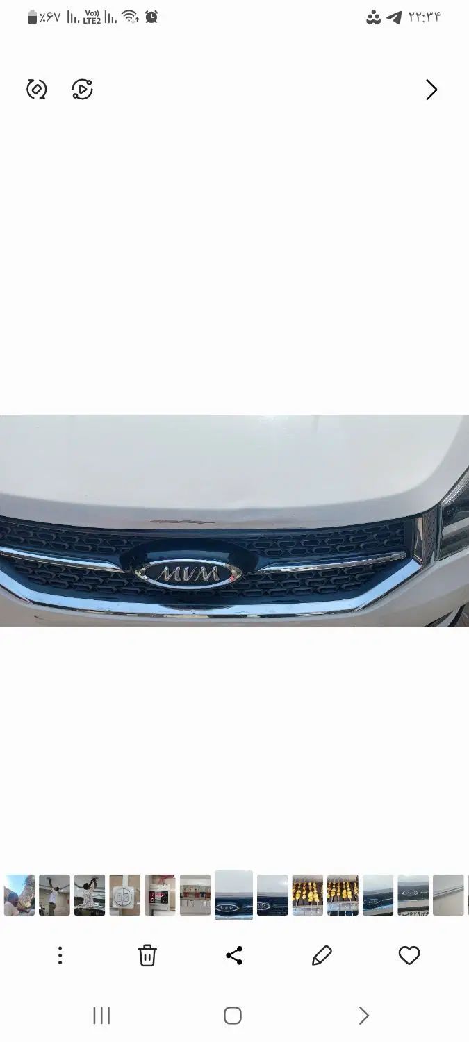 ام وی ام X22 دنده ای اسپرت اکسلنت - 1397