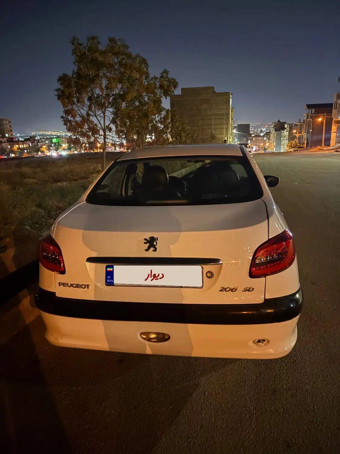 پژو ۲۰۶ صندوق دار v20 - 1390