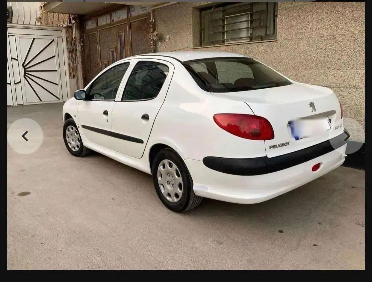 پژو ۲۰۶ صندوق دار v8 - 1394