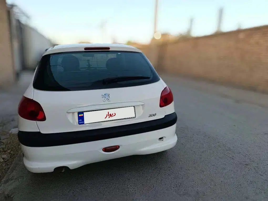 پژو 206 تیپ 2 - 1386