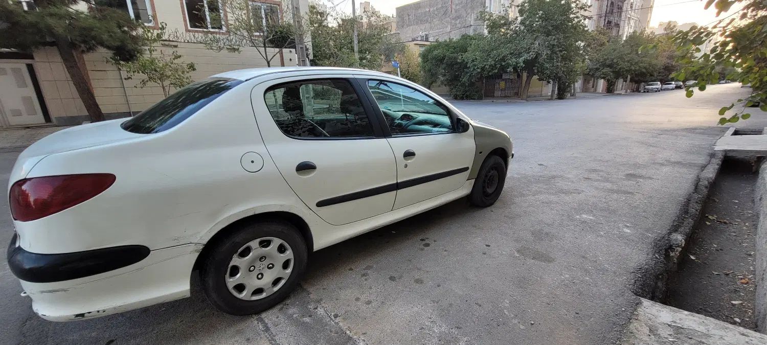 پژو ۲۰۶ صندوق دار v10 - 1387