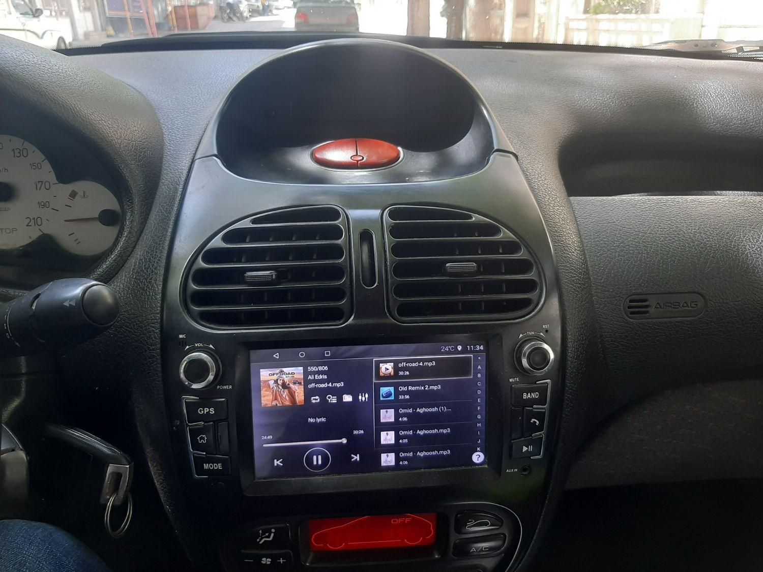 پژو ۲۰۶ صندوق دار v8 - 1389