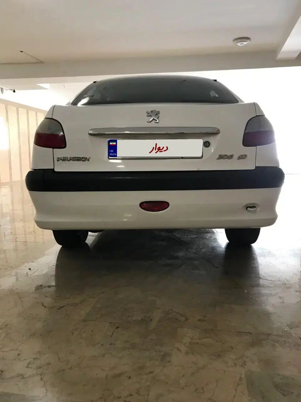 پژو ۲۰۶ صندوق دار v8 - 1390