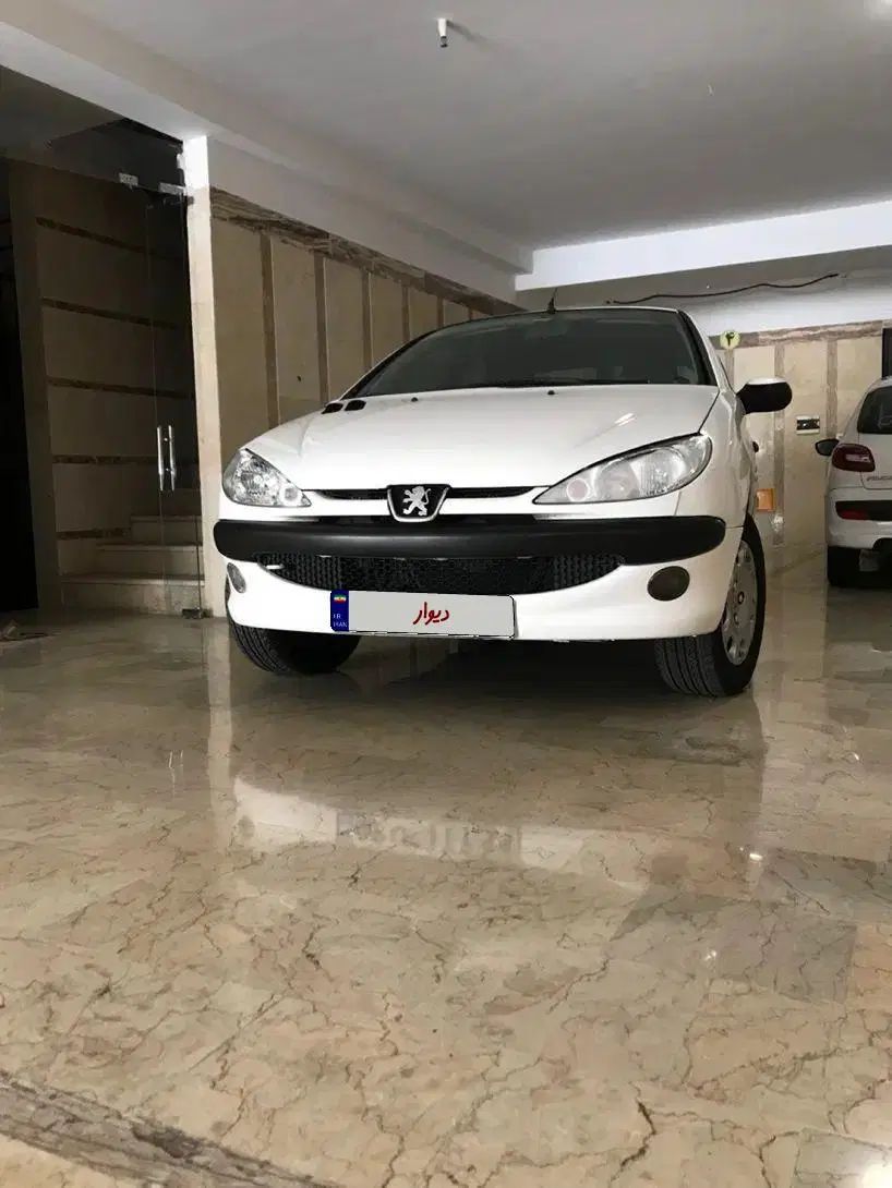 پژو ۲۰۶ صندوق دار v8 - 1390