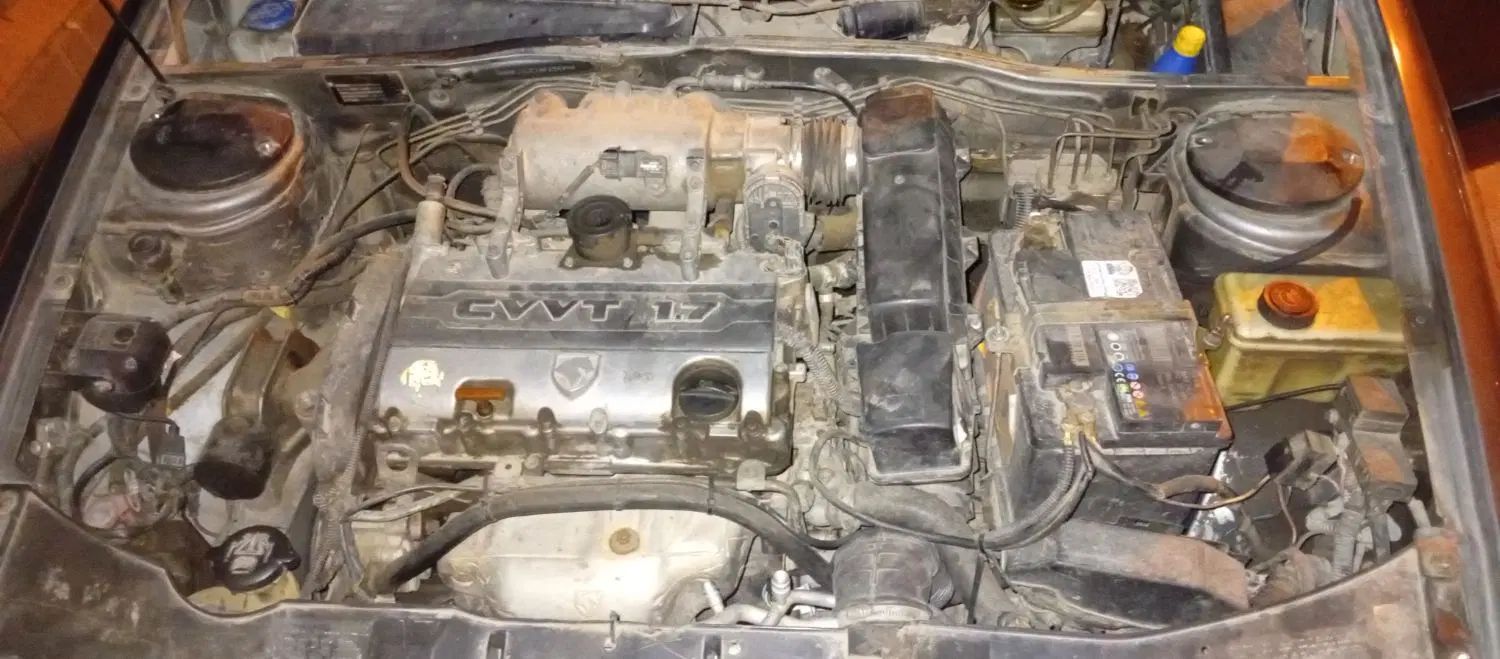 سمند LX EF7 دوگانه سوز - 1388