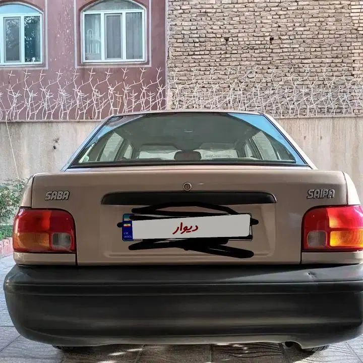 پراید صبا بنزینی - 1386